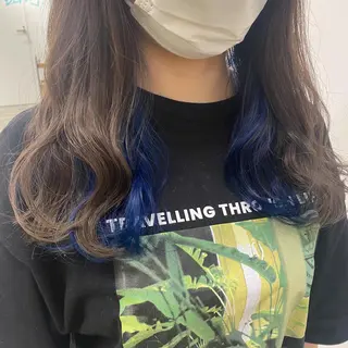 ロング カラー DECORArojii所属・赤坂 菜々恵のヘアスタイル