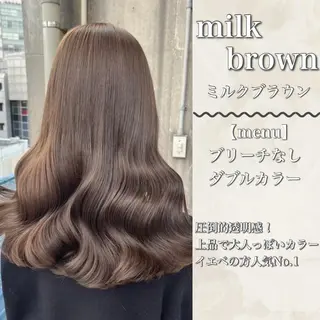 セミロング 韓国カット/ パーマ/KOTAのヘアスタイル