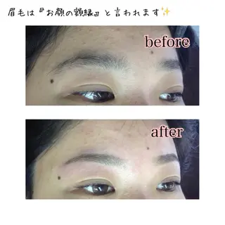 ショート ミディアム セミロング ロング カラー パーマ ヘアアレンジ ネイル マツエク・マツパ 眉毛サロン DUAL 恵比寿の眉毛・アイブロウイメージ