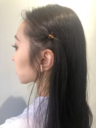 ロング カラー 斉藤 瑞恵のヘアスタイル