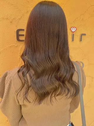 セミロング NAGISA 𝜗𝜚のヘアスタイル