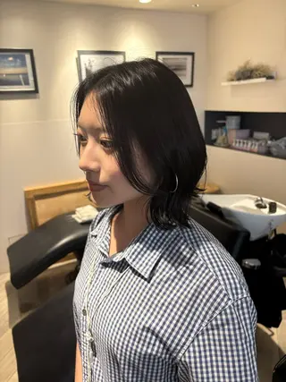 ミディアム カラー 透明感カラー 🧚‍♂️さえのヘアスタイル