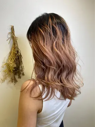 ロング 🍑はらだ なつき🍑のヘアスタイル