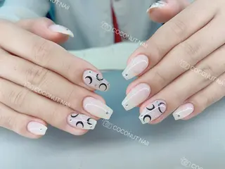 ネイル 神田 ココナッツのネイルデザイン