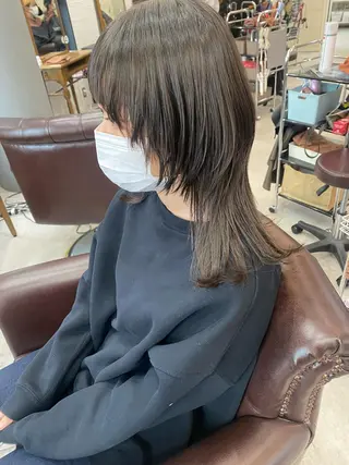 ミディアム Rubik's茶屋町 MARINのヘアスタイル
