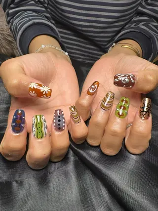 ネイル 上原 悠紀のネイルデザイン