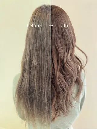 ロング リトル・サイエンティスト所属・一宮/縮毛矯正/ 内野優紀のヘアスタイル