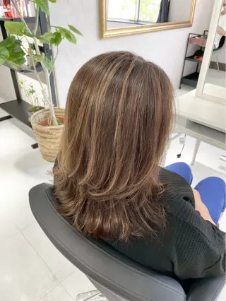 ミディアム 森田 結吾のヘアスタイル
