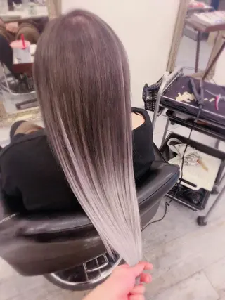 ロング カラー 💎JADE GRACE💎のヘアスタイル