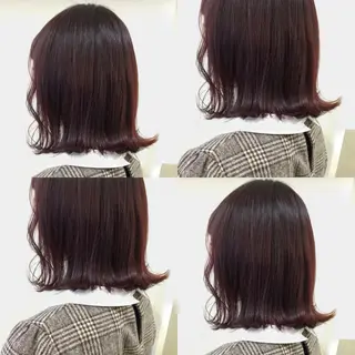 ミディアム カラー パーマ ヘアアレンジ メンズ キッズ ネイル マツエク・マツパ 代表🎀 ふわモテ愛 され髪🩷yumiのヘアスタイル