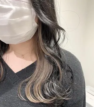 ミディアム カラー ヘアアレンジ 髪質改善/ ツヤ髪カラー/高井のヘアスタイル