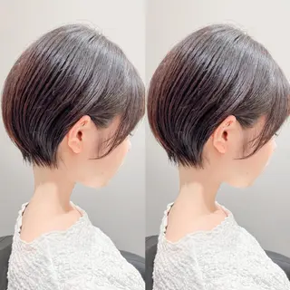 ショート カラー LA KING GINZA TOKYO所属・🧡ショートの達人 🧡SHOのヘアスタイル