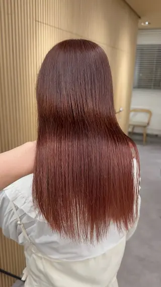 ロング mina/さいたま市 縮毛矯正/韓国ヘアのヘアスタイル