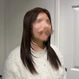 ロング カラー ななみ.⋆𝜗𝜚 暖色艶カラー/まつパのヘアスタイル