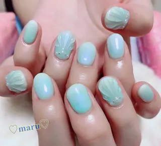 ネイル まるみ ♡のネイルデザイン