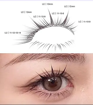 マツエク・マツパ kico.co salonのマツエク・マツパデザイン