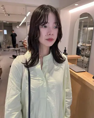 セミロング パーマ お洒落パーマ/ボブ ❄️Tomoka❄️のヘアスタイル