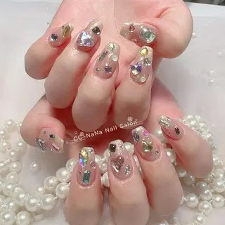 ネイル 💎CC・NaNa 韓国風ネイル🌙Cのネイルデザイン