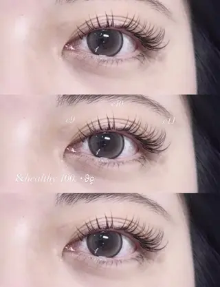 マツエク・マツパ mlash Sanonのマツエク・マツパデザイン