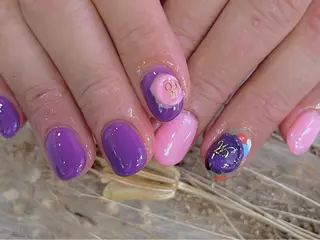 ネイル Queen nail所属・QUEENＮA IＬ JR寺田町1分のネイルデザイン