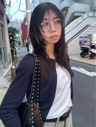 ロング レイヤー/ボブ/ パーマ/Riku🪐のヘアスタイル