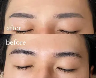 メンズ アイブロウ 副島 なつのマツエク・マツパデザイン