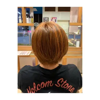 ショート カラー 松戸　kiju オーナースタイリストのヘアスタイル