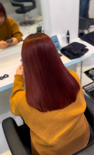 セミロング NANA🥀韓国ヘア /レイヤー/暖色🥀のヘアスタイル