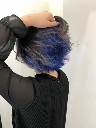 ミディアム エクステ（レミー毛） NINEのヘアスタイル