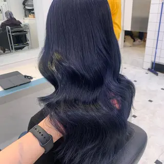 ロング カラー 🤍大人っぽ韓国暗髪 🤍Asuka🤍のヘアスタイル