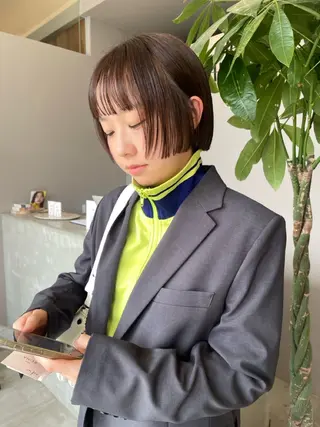 ショート カラー niil所属・REINA /niil/女性限定のヘアスタイル