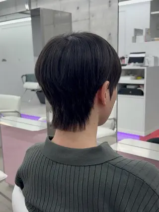 ショート カラー パーマ ヘアアレンジ メンズ パク・ボミン小野リエ 韓国ハーフ🦊のその他イメージ