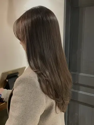 ロング カラー Lien所属・marika/ボブ /透明感カラーのヘアスタイル