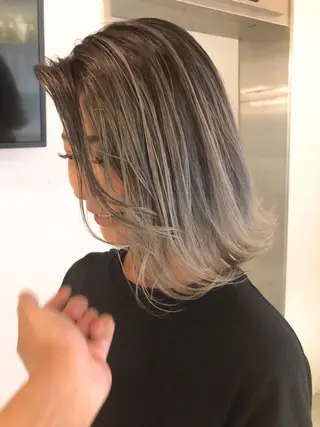 ミディアム カラー welring hair salon所属・welring hair salonのヘアスタイル