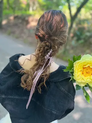 ヘアアレンジ 佐々木 麻純のヘアスタイル