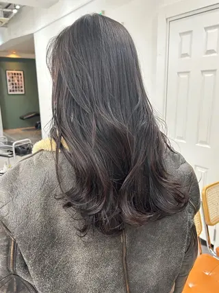 ロング カラー レイヤーボブ/ 艶カラー/サナ🌼のヘアスタイル