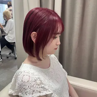 ショート カラー ボブ& 髪質改善FUMIYAのヘアスタイル