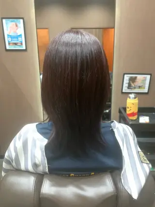 セミロング カラーモデル大募集 Maiのヘアスタイル