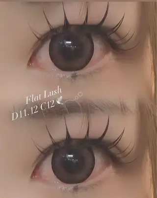 マツエク・マツパ Tripod所属・Tripod しおんのマツエク・マツパデザイン