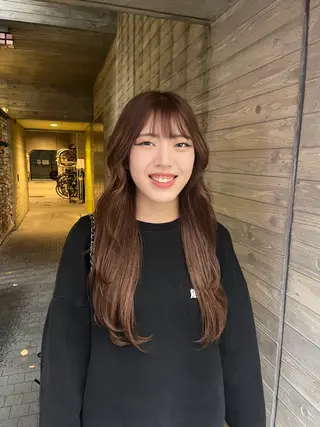 ロング 【美ボブ. カラー】midoのヘアスタイル