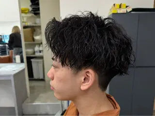 パーマ メンズ パーマ／京都駅 ／メンズ/藤井　翔のヘアスタイル
