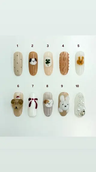 ネイル セプトアカデミー りんのネイルデザイン