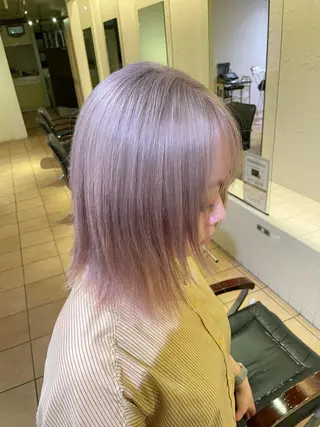 ミディアム 髪質改善 SHEER. 大阪梅田所属・髪質改善/ 梅田中崎町/宮里のヘアスタイル