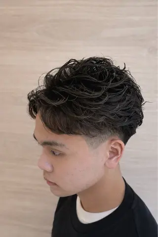 ショート メンズ 縮毛矯正/パーマ /艶髪/赤松❄️のヘアスタイル