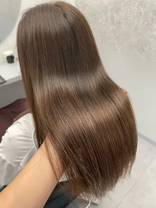 セミロング カラー 🌷tocca Mai🌷のヘアスタイル