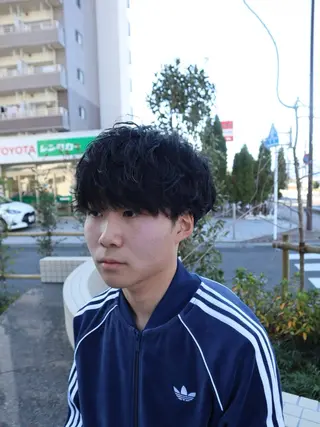 パーマ メンズ 🔥メンズ専門🔥 ✂️加瀬澤駿✂️のヘアスタイル