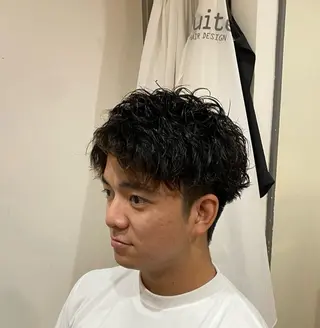 パーマ メンズ men's　パーマ/ ⭐️Tenshinのヘアスタイル