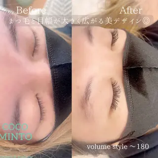 マツエク・マツパ CocoMinto所属・CocoMinto Rie.Mのマツエク・マツパデザイン