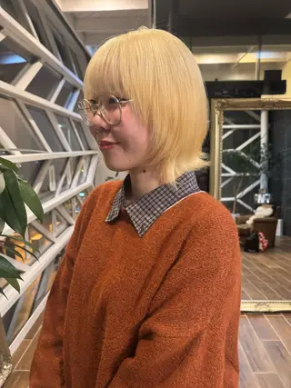 ショート カラー 村上 輝のヘアスタイル