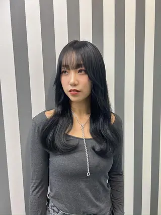 ロング Reflet 新宿/プルエクステのヘアスタイル